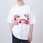 Looseの充血looseちゃん オーバーサイズTシャツ