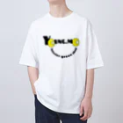 young.moのSMILE WHITE オーバーサイズTシャツ