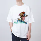 ハワイが大好きな女の子『HENOHENO MAPPY』のHHM.SURFRIDER（MapTravel Ver.） Oversized T-Shirt