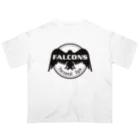 Personal Gym FALCONSのチームFALCONSブラック オーバーサイズTシャツ