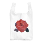 点描曼荼羅の世界の赤い薔薇🌹 Reusable Bag