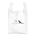 ハチワレ猫　ハチのお店のナナとハチ Reusable Bag