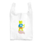 pesoのしっぽのシマを見せるネコ🐱 Reusable Bag