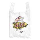 surf girl illustration yuriのGIRL!! エコバッグ