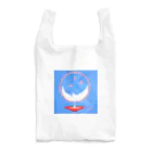 🌒夢OON MOON🌕　☆夢のお店🌒の昼間の月　ホワイトムーン　お月さまのお花見 Reusable Bag