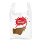 Drecome_Designの触っちゃダメ!エイ Reusable Bag