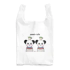 虹色PLUSのふたごパンダカフェ　トリコロール Reusable Bag