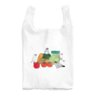 文鳥堂の文鳥と野菜 Reusable Bag