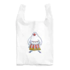 もしもしこちら文鳥のすもう文鳥よこづな　青ライン Reusable Bag