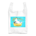 しろくまくんショップのしろくま夏満喫中 Reusable Bag