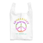 薈.collectionのLove＆peaceシリーズRainbowcolorバージョン Reusable Bag