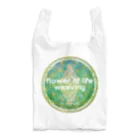 💖宇宙整体♪🌈♪こころからだチャンネル♪💖のFlower of  Life waving  🌈LOGO version Reusable Bag