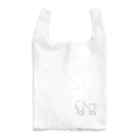 ぷぷまるの後ろ姿　ぷぷまる　黒線 Reusable Bag