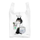 ほっかむねこ屋（アトリエほっかむ）のお買い物ねこ Reusable Bag