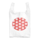 ミニマムユニヴァース@SUZURIのデビねこくん どくろエコバッグ レッド Reusable Bag