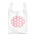 ミニマムユニヴァース@SUZURIのデビねこくん どくろエコバッグ ピンク Reusable Bag