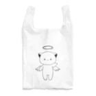 MochiMochi SHOPの白猫天使こむぎちゃん（全身） Reusable Bag