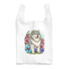 znbmsrrの花アラスカの子犬。 愛犬家のためのキュートなデザイン。 Reusable Bag
