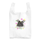 くぅちゃんファミリーのうめハル姉妹🐈🐈 Reusable Bag