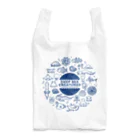 深海Collectiteの深海生物集合（ライン・サークル・ブルー） Reusable Bag