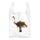 PITTEN PRODUCTSのPIXEL_ANIMAL_09(OSTRICH) エコバッグ