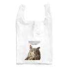 有限会社サイエンスファクトリーのベンガルワシミミズクのタイミー【縦/white】 Reusable Bag