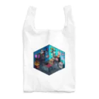 脱サラ賢者タカのVA-11 Hall-A ジルの部屋風なピクセルルームTシャツ【白】 Reusable Bag