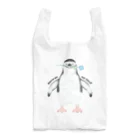 nagisa-ya(なぎさや) ペンギン雑貨のネモフィラとヒゲペンギン Reusable Bag