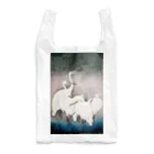 MUGEN ARTの小原古邨　雪中群鷺（白鷺の群れ）日本のアートTシャツ＆グッズ Reusable Bag