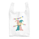 はるいろのパペット道化師 (背景あり) Reusable Bag