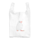 霜影/こしょうのやる気満々白文鳥 Reusable Bag