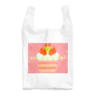 ゆちのへやのポップなバースデーケーキのイラスト Reusable Bag