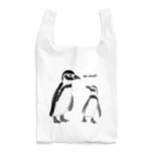 ekoeko ショップのペンギン親子 エコバッグ Reusable Bag