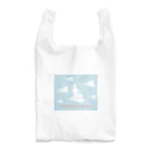 soraのHave a good day 紙飛行機に乗った猫のさぶろう Reusable Bag