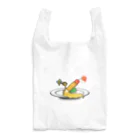 ハチミツラジかルのダイナマイト料理クッキングクラブ公式ロゴ 에코 가방