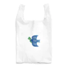 Rico accessoriesの幸せの青い鳥と四つ葉のクローバー Reusable Bag