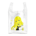 loveclonesのSKY-CLOUD-SEA 06/09 線画 ガールズイラスト Reusable Bag