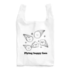 Pokopoko houseのFlying happy face Reusable Bag