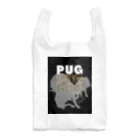 INULAVITAのPug silhouette Reusable Bag