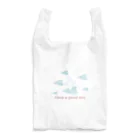 soraの紙飛行機に乗った猫のさぶろう Reusable Bag