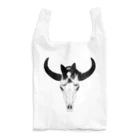 コチ(ボストンテリア)の小物用:ボストンテリア(牛の頭蓋骨)[v2.8k] Reusable Bag