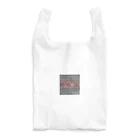 IOST_Supporter_CharityのIOSTバーサスデザイン③(菱形黒) Reusable Bag