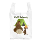 A&D Laid back lifeのChill friends  Reusable Bag