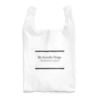 WhitePinkのMy Favorite things Reusable Bag