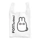 FONTanimalのうさぎのクーオさん Reusable Bag