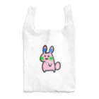 anko_koshianのお花ウサギ🌼🐰ピンク Reusable Bag