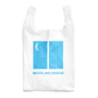 染島@メタバース書店員&パワポ絵描き/NFT毎週月曜19時list!!の＃MOON_AND_WINDOW Reusable Bag