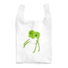 ポンポンアートの工房のPompom art 《薄緑カエル》 Reusable Bag