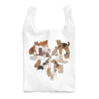 sayapochaccoのMy favorite terrier in the shape of a heart♥brown~beige~white エコバッグ