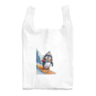 Gloriousのペンギンの冒険スノーボードパーティ Reusable Bag